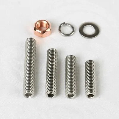 £4.70 • Buy M8 X 30 40 50 Exhaust Manifold Studs A2 Stainless Steel, Copper Plated Nuts
