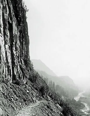 1920's Glacier Trail Mt. Rainier National Park WA Old Photo 8.5  X 11  Reprint • $14.84