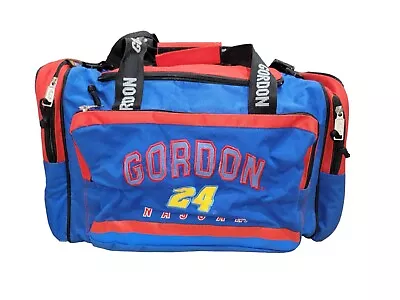 Vintage Jeff Gordon NASCAR Vintage DuPont Racing Duffle Gym Bag 10  X 10  X 18  • $29.95