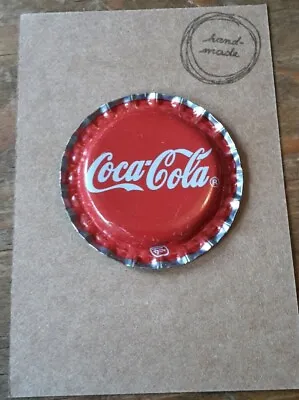 Bottle Cap Fridge Magnet Coca Cola • £2.55