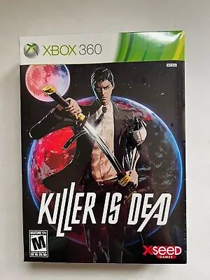 Killer Is Dead Limited Edition (Microsoft Xbox 360 2013) New Factory Sealed OOP • $42.50