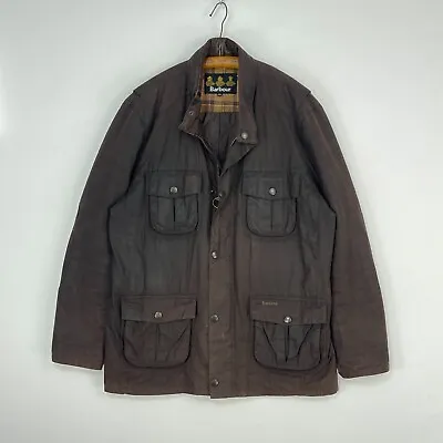 £79 • Buy Barbour Corbridge Wax Jacket Mens XXL Brown Outdoor Utility Country Rain Coat