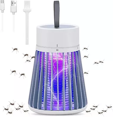 Electric Mosquito Killer Lamp Insect Catcher Fly Bug Zapper Trap LED UV Mozzie • $15.98