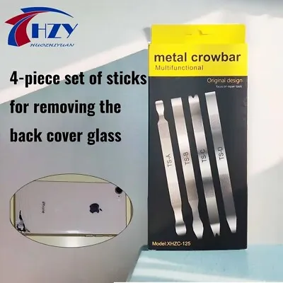 Metal Spudger Crowbar Set For IPhone Back Glass Remove Replace Pry Open Tool Set • $19.99