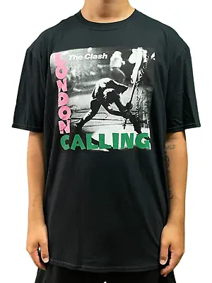 Clash The London Calling BLACK Official Unisex T Shirt Brand New Various Sizes • £12.79