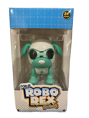 £15.95 • Buy Mini ROBO REX GREEN ROBOT Dog Kids Electronic Sound Activated Animated Toy