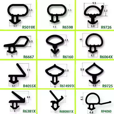 UPVC Window & Door Bubble Gasket Seal Flipper Double Glazing Rubber Draught Seal • £67.16