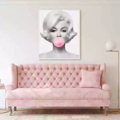 Marilyn Monroe Bubble Gum Wall Art Poster Choose Your Size • $17.03