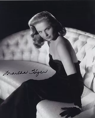 Martha Hyer Signed Autographed Bw 8x10 Photo Classic Actress! • $99.99