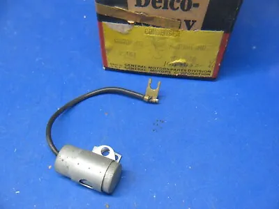 1956-1958 Chevy Corvette Nos GM Delco Coil Capacitor 1929070 • $36