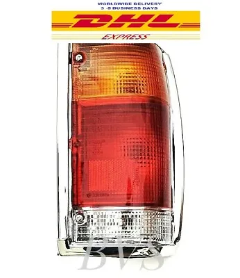 TAIL LIGHT LAMP CHROME EDGE RIGHT SIDE For 85-98 Mazda B2000 B2200 B2600 Pickup • $39.45