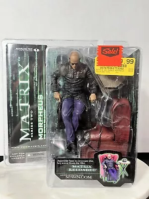 McFarlane Toys The Matrix Reloaded Series Two ~ Morpheus ~ 6  Figure ~ UNOPENED • $69.99