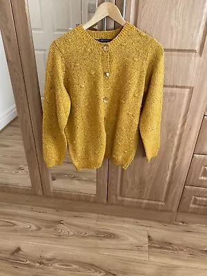 Bon Marche Cardigan BN Without Tags Size 16 Mustard Yellow  • £9.99