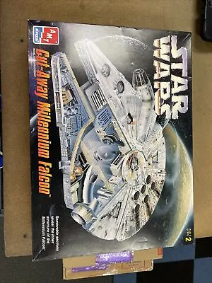 Vintage Amt Ertl Millennium Falcon Model Kit Cut Away 8789 Star Wars 1996 • $45