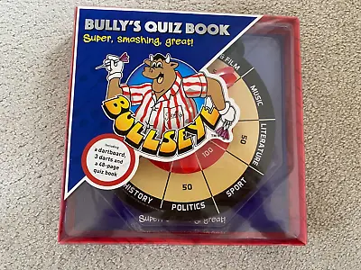 £3 • Buy Bullys Quiz Book Bullseye Darts Super Smashing Great Game