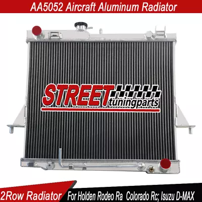 2 Rows Radiator For 03-12 Holden Rodeo Ra 3.5L 3.0Td Isuzu Dmax D-Max 3.0L AT MT • $199