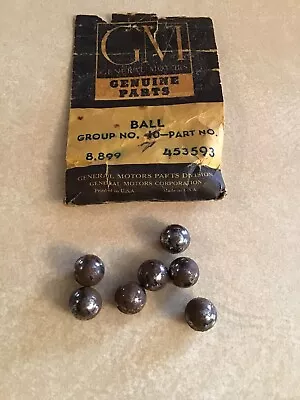 NOS 1963-74 Chevy Pontiac Olds Buick  Muncie Reverse Detent Balls (7) GM 453593 • $28.50