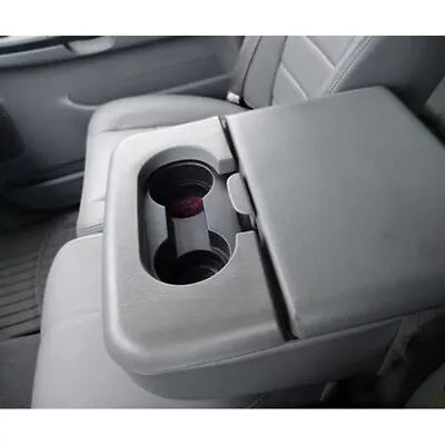 Fits 1999-2010 Ford F250 F350 F450 Gray Center Console Cup Holder Pad Waterproof • $18.39