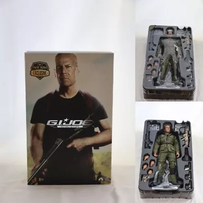 Hot Toys MMS206 G.I. Joe Retaliation Joe Colton Bruce Willis 1/6 New Rare Japan • $293.55