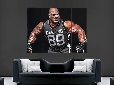 Ronnie Coleman Mr Olympia Champion Bodybuilder Art Wall Large Image Giant Poster • £18.75