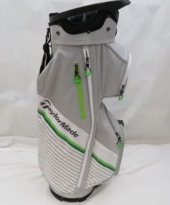 New TaylorMade RBZ Speedlite Cart Golf Bag - 14 Way Divider - Grey/White Bag • $15.50