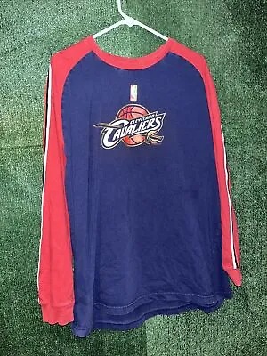 Vintage Y2K Cleveland Cavaliers Cavs Longsleeve Shirt XXL NBA LBJ OH Mark Price • $24
