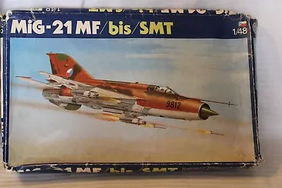 1/48 Scale ZSE Models MiG-21 MF/bis/SMT Jet Model Kit #1 BN Open Box • $75