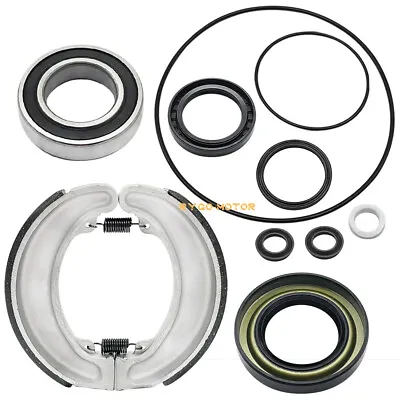 Rear Brake Drum Shoes Bearing Seals Kit For Honda TRX300 Fourtrax 300 1988-2000 • $26.39