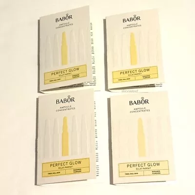 New 4 Vials {BABOR} Perfect Glow Ampoule Concentrates 2ml Each - Radiance • $14.99