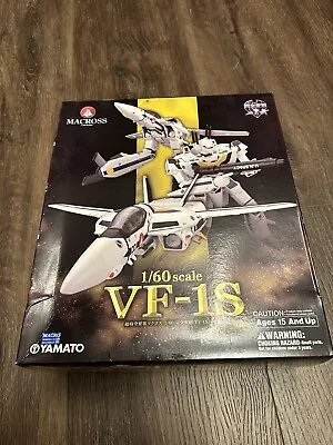 Yamato Macross VF-1S Valkyrie Roy Focker Robotech Variable Fighter Jet 1/60 • $179.99
