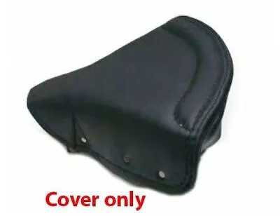 Fits Royal Enfield Triumph BSA Lycett Black Leather Front Solo Seat Cover • $35.69