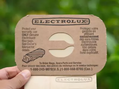 Electrolux Canister Bag No: 10 04726   Vacuum Cleaner Bags MADE IN USA !! • $8