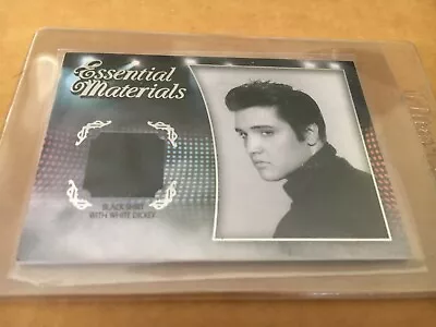 Elvis Presley 2012 Press Pass Essential Materials SHIRT SWATCH/RELIC EM-3 • $25