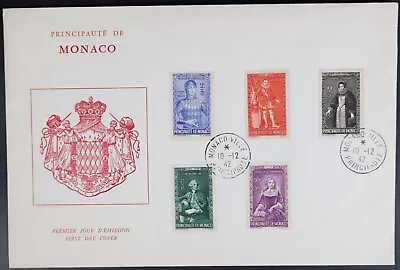 MayfairStamps Monaco FDC 1942 Royal Family Combo First Day Cover Aaj_36299 • $2.82
