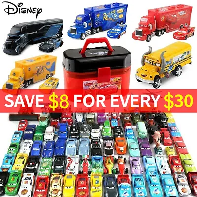 Disney Pixar Cars ALL SERISE McQueen Cars 1 2 3 Race Pickups Trucks Toy Car GIFT • $6.28