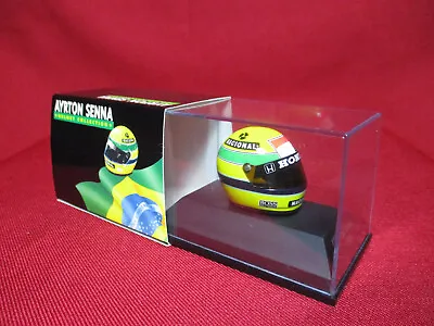 1988 Ayrton Senna WORLD CHAMPION Honda-McLaren Nacional Helmet Formula 1 F1 1/8 • $99.99