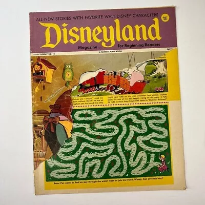 Vintage DISNEYLAND Magazine/comic No 18 -  Rare 1970s DisneyMania Item • $12