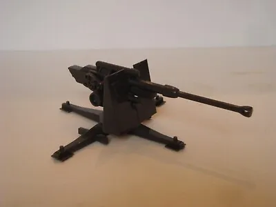 Classic Toy Soldiers / 1/32 German WW II 88 Anti Aircraft / Tank Gun / Dark Gray • $15.99