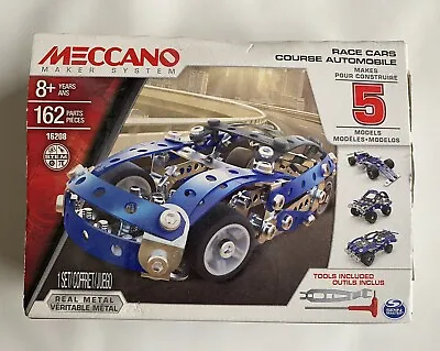 Meccano: Maker System - Race Car - 162 Pieces - 16208 BNIB • £10