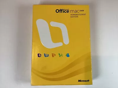 Microsoft Office 2008 Home & Student Edition For Mac W/ 3 Product Keys • $16