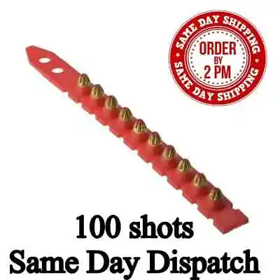 RED CARTRIDGES / SHOTS FITS HILTI DX450 DX 460 PACK 100Shots • £27.90