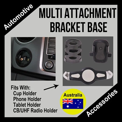 $28.95 • Buy Volkswagen VW Amarok Multi Attachment Point Dash Bracket Adaptor Base