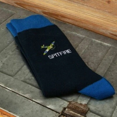 £6.95 • Buy Spitfire Socks | Military Heritage Mens Socks | WWII RAF Gift | UK 7-12