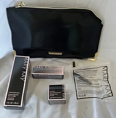 Mary Kay Cosmetic Makeup Travel Bag Zipper Tassel Eyeliner Lipstick Facial Spray • $9.99