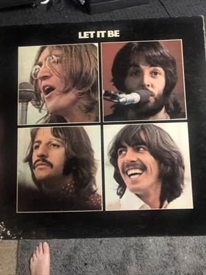 $16 • Buy Beatles Let It Be US Press Clip Corner LP VINYL RECORD G+ / G+