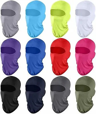 Balaclava Full Face Mask For Men Women UV Protection Ski Sun Hood Tactical Masks • $2.89