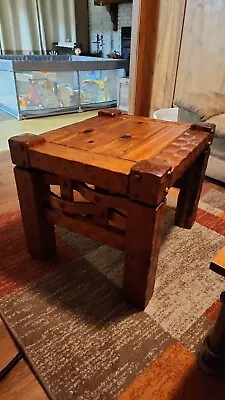 Knotty Pine Antique Vintage End Tables..RARE FIND!!! • $1495