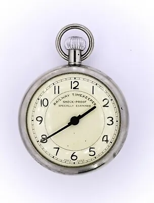 Railway Timekeeper Pocket Watch • £51.30