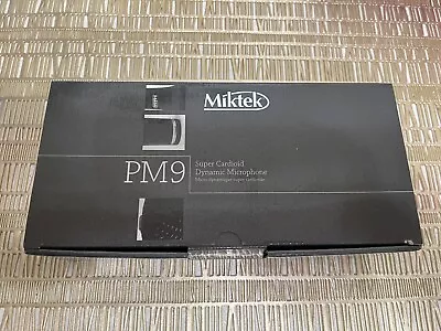 Miktek PM9 Super Cardioid Dynamic Vocal Microphone • $150