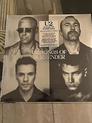 U2 Songs Of Surrender 2023 - 2LP NEW Crystal Clear Vinyl Limited Edition Sealed • $35